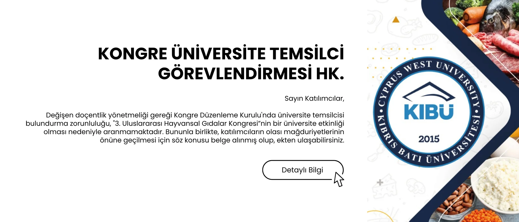 3 uluslararası hayvansal gıdalar kongresi