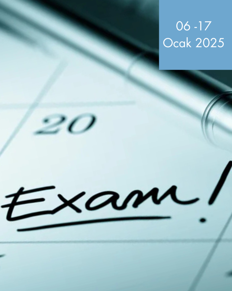 Final Sınav Programı 2024/2025