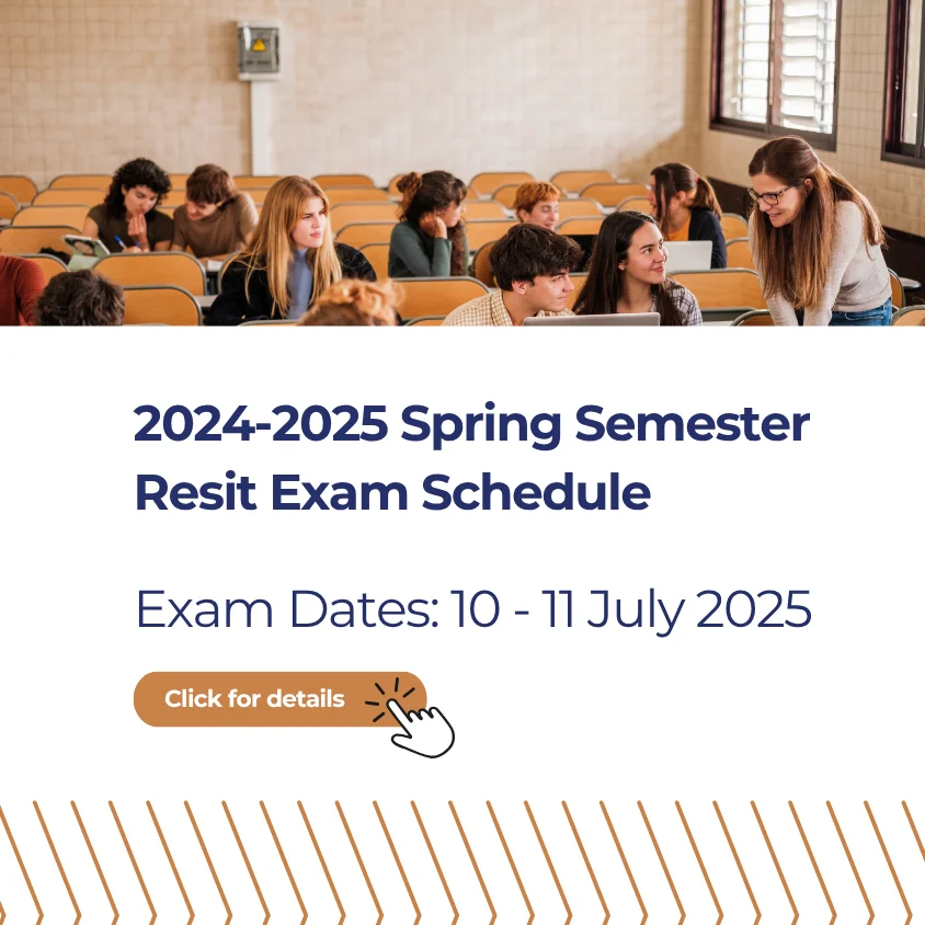mob - 2024-2025 Spring Semester Resit Exam Schedule