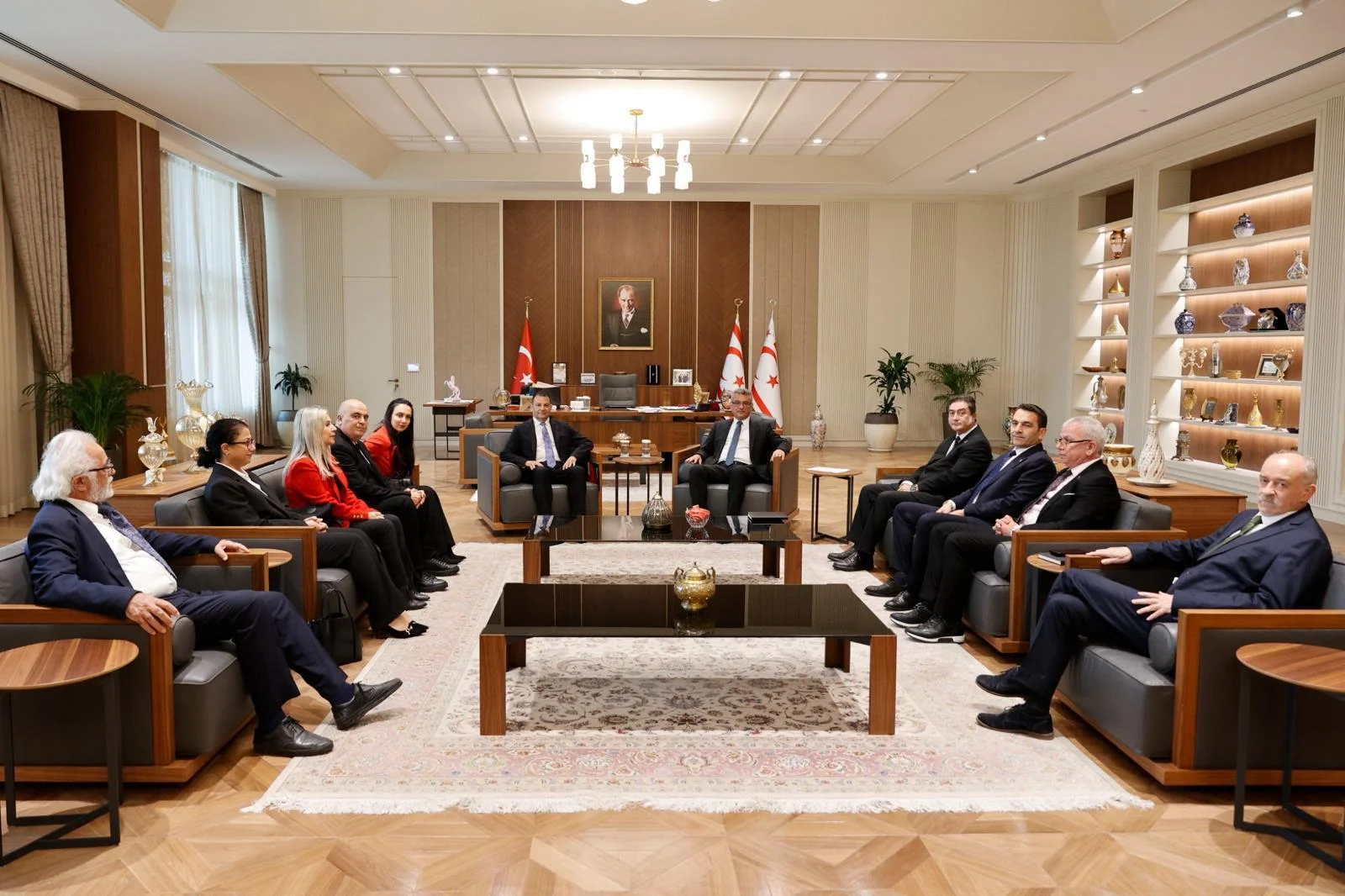 The Executive Board of the Cyprus Universities Association (CUA) Paid a Visit to the President